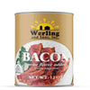 Werling Canned Bacon - Fully Cooked, Smoke Flavor Added, Shelf-Stable, 12 Oz, Pack of 1