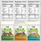 Beanvivo - Variety 3 Pack Salad Protein Boosters - Seasoned, Garlic & Herbs, Edamame - Delivering A Burst Of Taste And 10G Of Pr