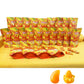 (24 Packs, 9.5LB) MetaVita Peelable Big Mango Gummy Candy - Individually Wrapped Fun Size Gummies for Halloween Candy, Trick-or-