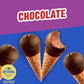 Drumstick Chocolate Mini Drums Sundae Cones, 16.9 Fl Oz (Frozen)