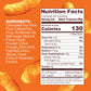 Hippeas Chickpea Puffs, Cheezy Vibes, 4 Ounce (Pack of 6), 4g Protein, 3g Fiber, Vegan, Gluten-Free, Crunchy, Plant Protein Snac