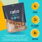 Ratio Trio Toasted Almond Granola Cereal, Keto Friendly, 1g Sugar, 8 oz Resealable Bag