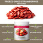 Nutristore Freeze Dried Strawberries | 100% Natural, Healthy Fruit Snacks Bulk | Premium Quality & Crispy Fresh Taste | Emergenc