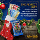 Mythical Meats Merry Meat Pack - 10 Holiday Themed Venison And Beef Snack Sticks - Dried & Dehydrated Meats Flavored To Perfecti