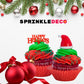 Sprinkle Deco Nonpareils Mini Pearls Toppings 6oz Bag - Emerald Green for Cakes, Cookies, Cupcakes, Ice Cream, Donuts