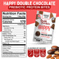 Savage Snacks Happy Double Chocolate Whole Food Prebiotic 10G Protein Balls & Bites - Convenient On-The-Go Tasty Protein Snacks - High-Protein, Gluten-Free, Grain-Free & Flavored By Nature