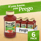 Prego Chunky Tomato with Garlic and Onion Pasta Sauce, 45 Oz Jar (Case of 6)