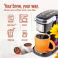 VitaCup Pumpkin Spice Coffee Pods, Medium Dark Roast, 100% Arabica, Compatible with Keurig, 16 Count, Recyclable