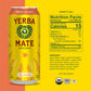 Guayaki Yerba Mate Energy Drink Alternative, Peach Revival, Low Sugar, 15.5 Fl Oz (Pack of 12)