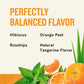 Celestial Seasonings Tangerine Orange Zinger Herbal Tea, Caffeine Free, 20 Bags, Pack of 6