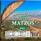 Promised Land Handmade Round Shmura Spelt Matzo, 1lb | 18 Minute Matzo | Organic | Traditional Stone-Baked | Kosher for Passover