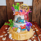 16 Pcs Sea Ocean Cake Toppers Under The Sea Ocean Animals Birthday Cake Decorations For Sea Ocean Theme Baby Shower Birthday Par