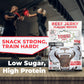 Tong Jerky Classic Flavor Beef Jerky Snacks 2.25 Oz (Pack Of 4) - Low-Sugar Jerky, Gluten-Free Beef Jerky, High Protein - People