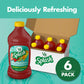 V8 Splash Juice Beverage, Strawberry Flavor, 64 fl oz Bottle, Pack of 6