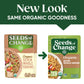 SEEDS OF CHANGE Organic Seven Whole Grains Rice Blend, Microwaveable Ready to Heat, 8.5 Ounces (Pack of 6)