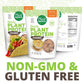 Plant Basics - Hearty Plant Protein - Unflavored Chunks, 1 Lb, Non-Gmo, Gluten Free, Low Fat, Low Sodium, Vegan, Meat Substitute