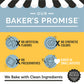 Deweys Bakery Meyer Lemon, Brownie Crisp & Triple Ginger Moravian Cookie Thins Variety Pack, Bakery Fresh with Real Simple Ingr