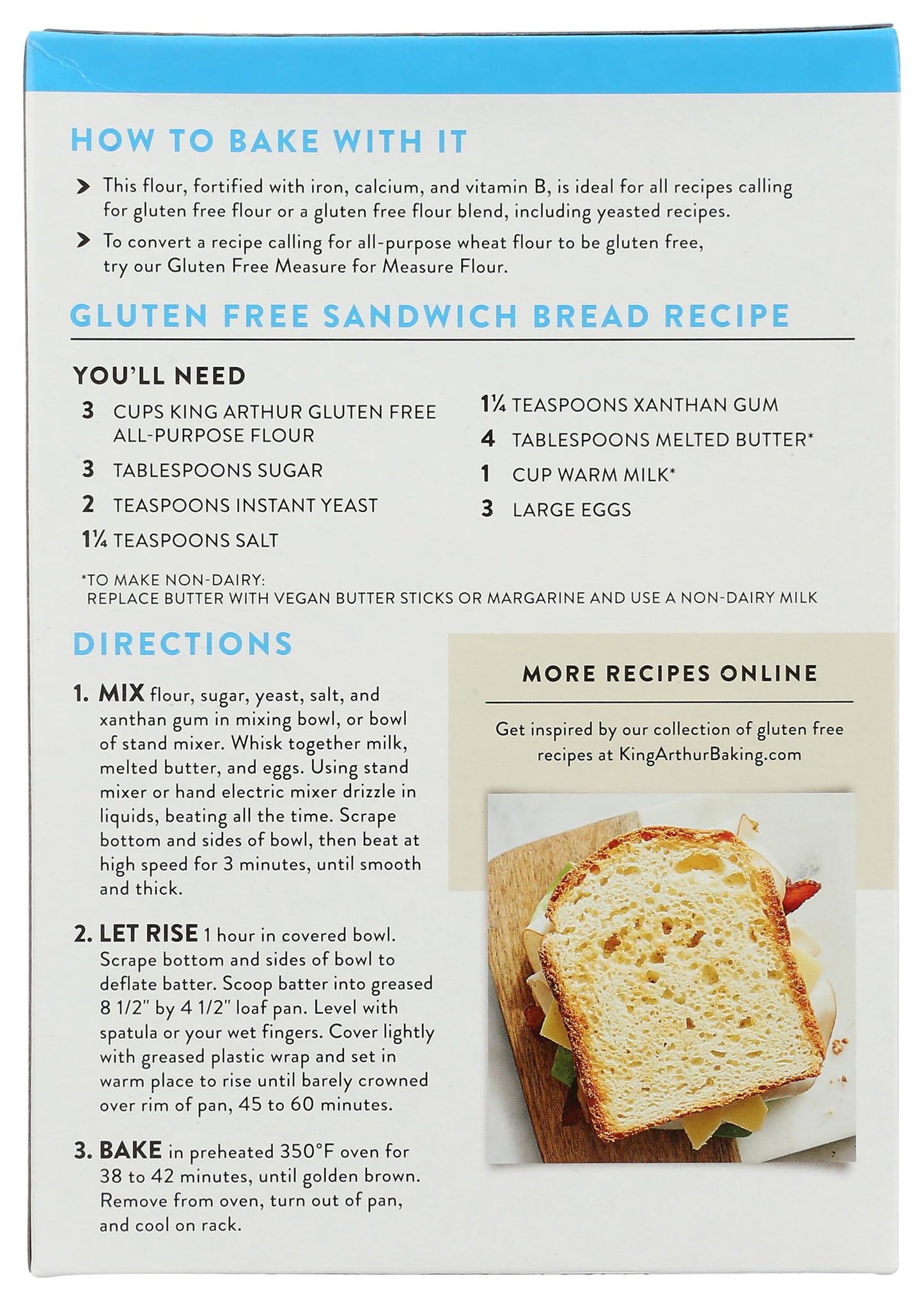 King Arthur Flour Multipurpose Flour, Gluten Free, 24-ounces