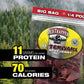 Old Trapper Beef Jerky, Teriyaki, 1/4-Pound Pack of 8, 11g Protein, 4 oz Total Weight