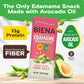 Biena Crispy Roasted Edamame Beans Snack - High Protein Low Carb Snack for Adults & Kids, 13g Protein per Serving - Made w/Avoca