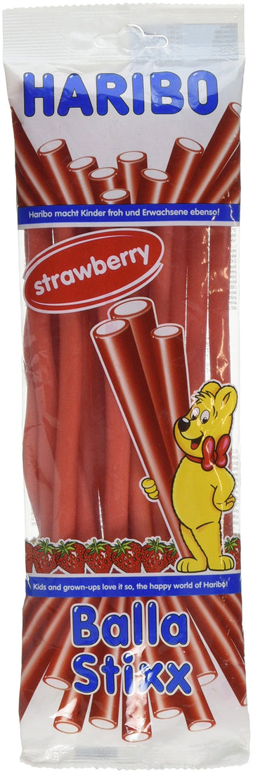Haribo Balla Stixx Strawberry 160G