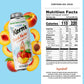 Kerns Peach Nectar Lata Botella - Made with Fresh Fruit Puree & Peach Juice Concentrate for Fruit Smoothie Mix  Cocktail Mixers & Kids Beverages - 15.5oz  12 Pack Resealable Juice Bottles