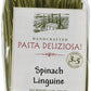 Pasta Deliziosa! Handcrafted Pasta, Spinach Linguine, 12 Ounce