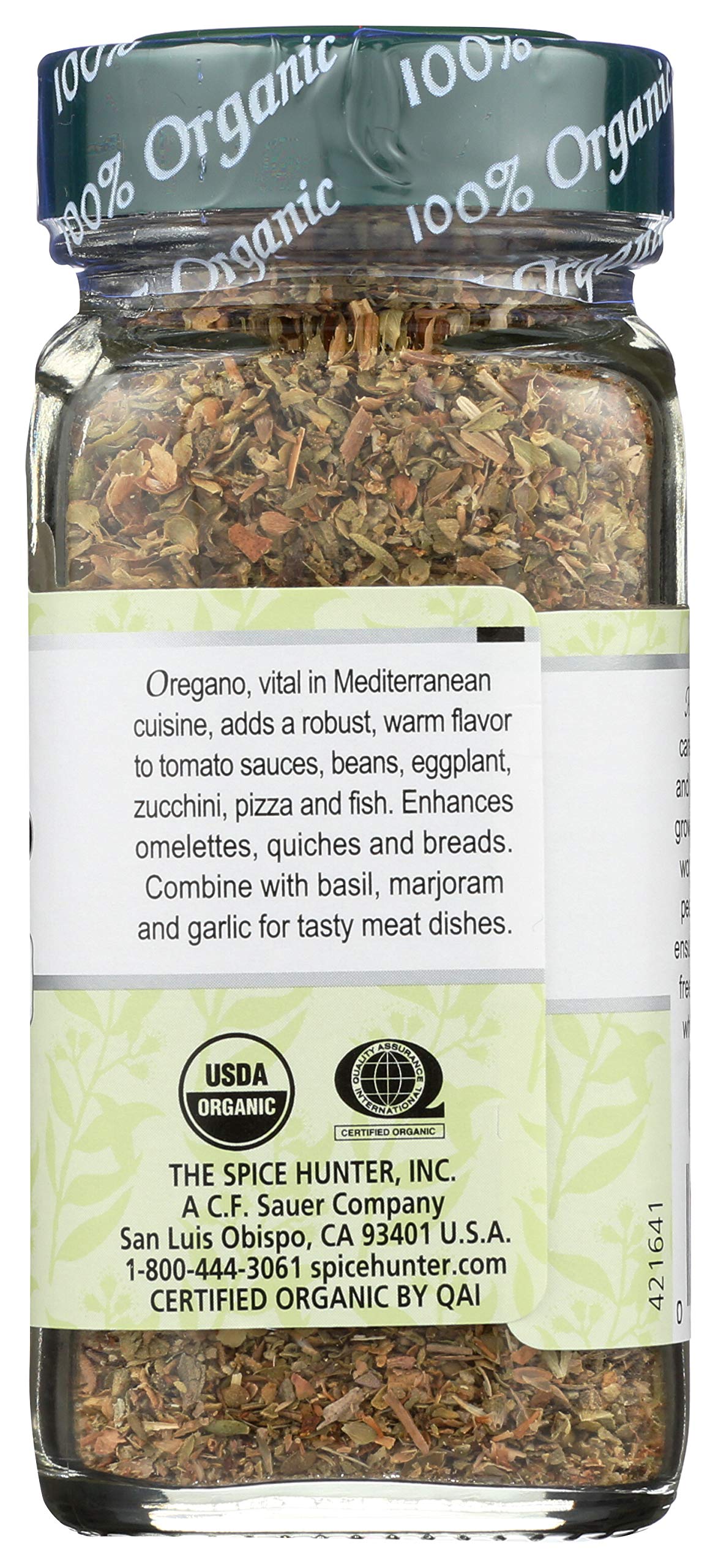 The Spice Hunter, Organic Greek Oregano, 0.45 oz