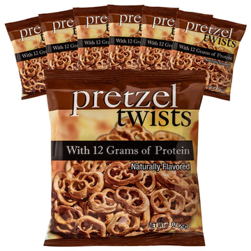Weight Loss Systems Protein Pretzel Twists, 12g Protein, Low Calorie, Low Fat, Low Carb, High Fiber, Kosher, KETO Diet Friendly,