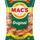 Macs Original Cracklins Zero Carb Pork Rind Snacks, 4 Pack of 10 Oz. Bags (10 Ounce, Pack of 12)