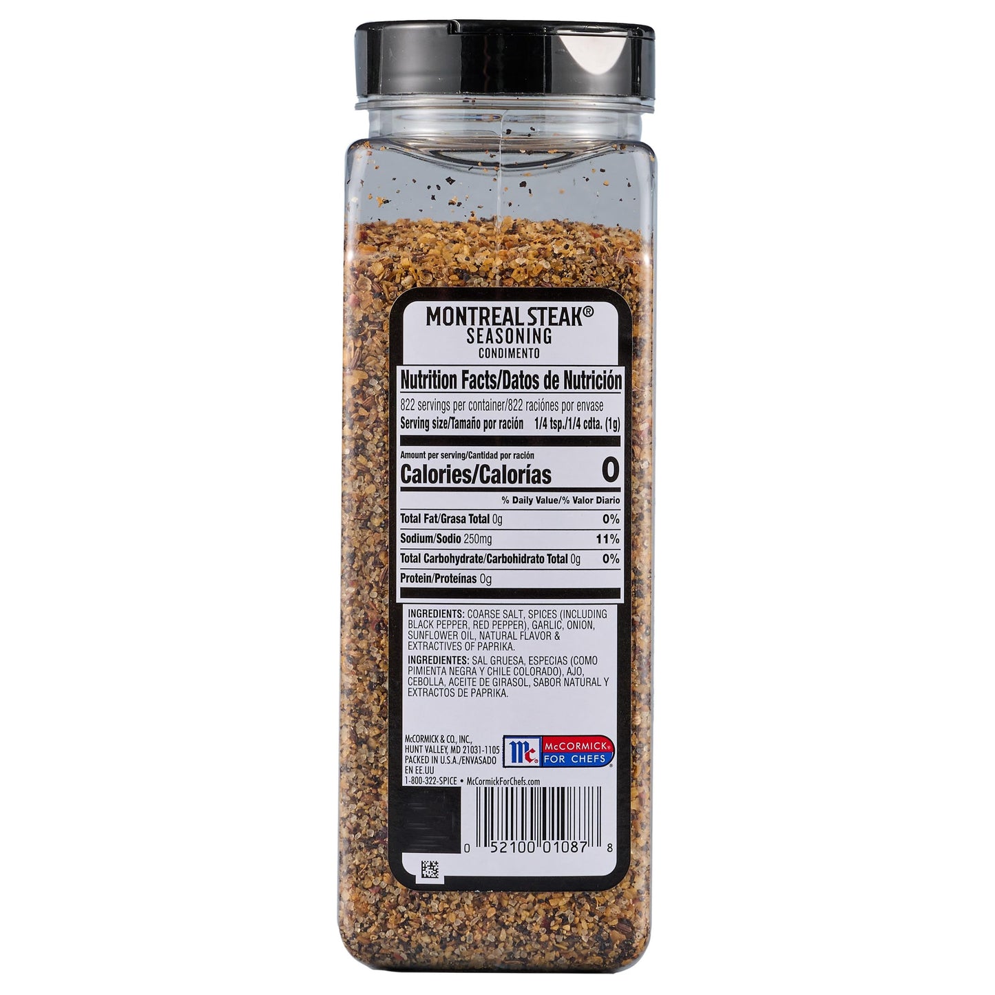 McCormick Grill Mates Montreal Steak Seasoning, 29 oz - Ideal for Steaks, Ribs, Burgers, and Vegetables