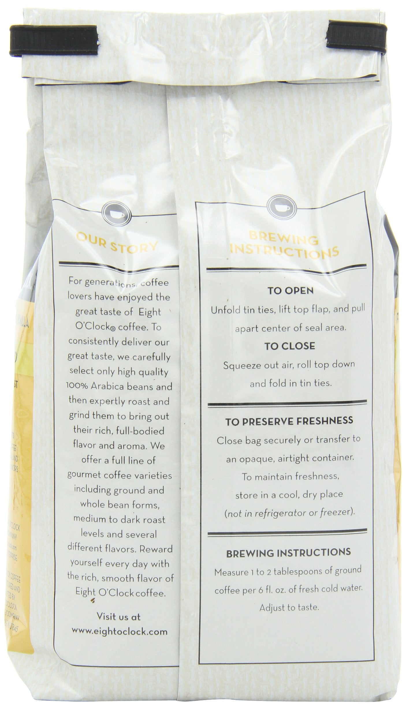 Eight OClock Coffee Ground French Vanilla 11 oz - Pack of 1