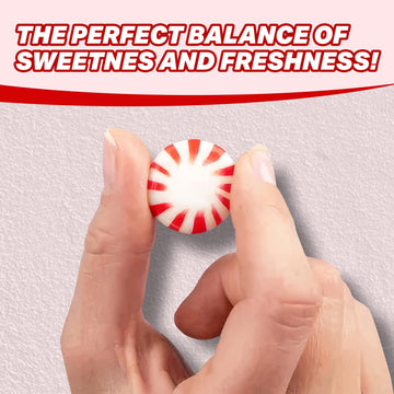 Arcor Starlight Peppermint Candy Bulk - 1 Pound Approx 90 Candies - Bulk Candy Peppermint Mints - Hard Candy Individually Wrappe