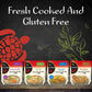 Ka-Me Gluten Free Rice Noodles - Vietnamese Express Pho Noodles Ready To Serve (Pack Of 6)