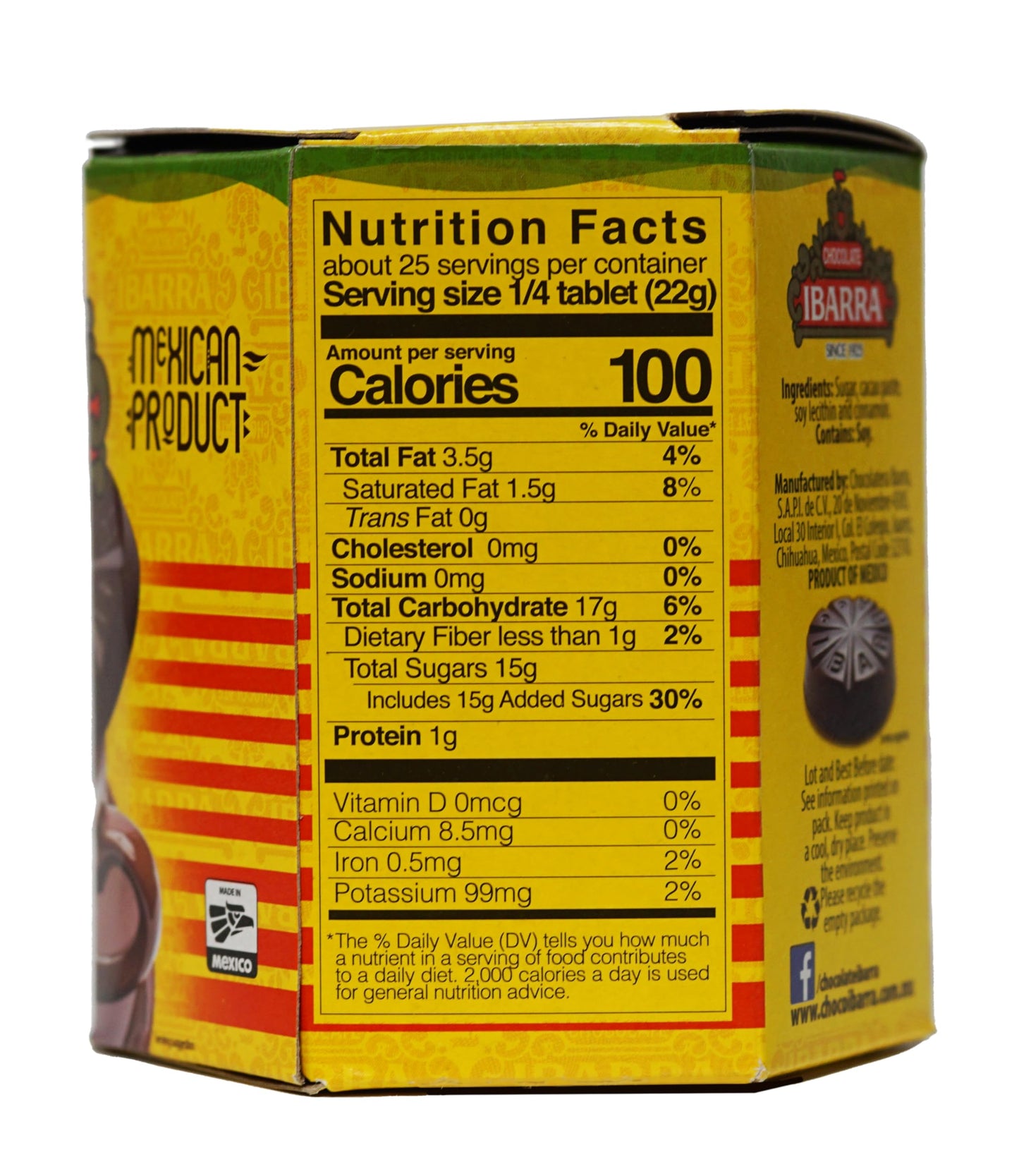 Ibarra Mexican Chocolate, 19-Ounce Boxes (Pack Of 6)