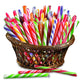 Fun Express Candy Canes Bulk Individually Wrapped - 80 Irresistible Pieces For A Sweet Festive Treat - Perfect For Parties, Stoc