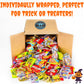 Bomber 8.0Lbs Halloween Candy. Bulk Individually Wrapped Sweetly Delicious. Individually Wrapped Halloween Candy In An 8Lb Box.