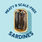 Wild Planet Wild Sardines In Water, No Salt Added, Keto And Paleo, 4.4 Ounce