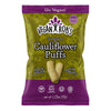 Vegan Robs Puffs Cauliflower, Snack Bags 1.25(Pack of 12) , Probiotic Cauliflower, 15 Oz