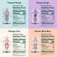OLIPOP Sparkling Tonic Variety Pack, Prebiotic Soda Sampler, Vegan, Non-GMO, 12 Fl Oz, Pack of 12