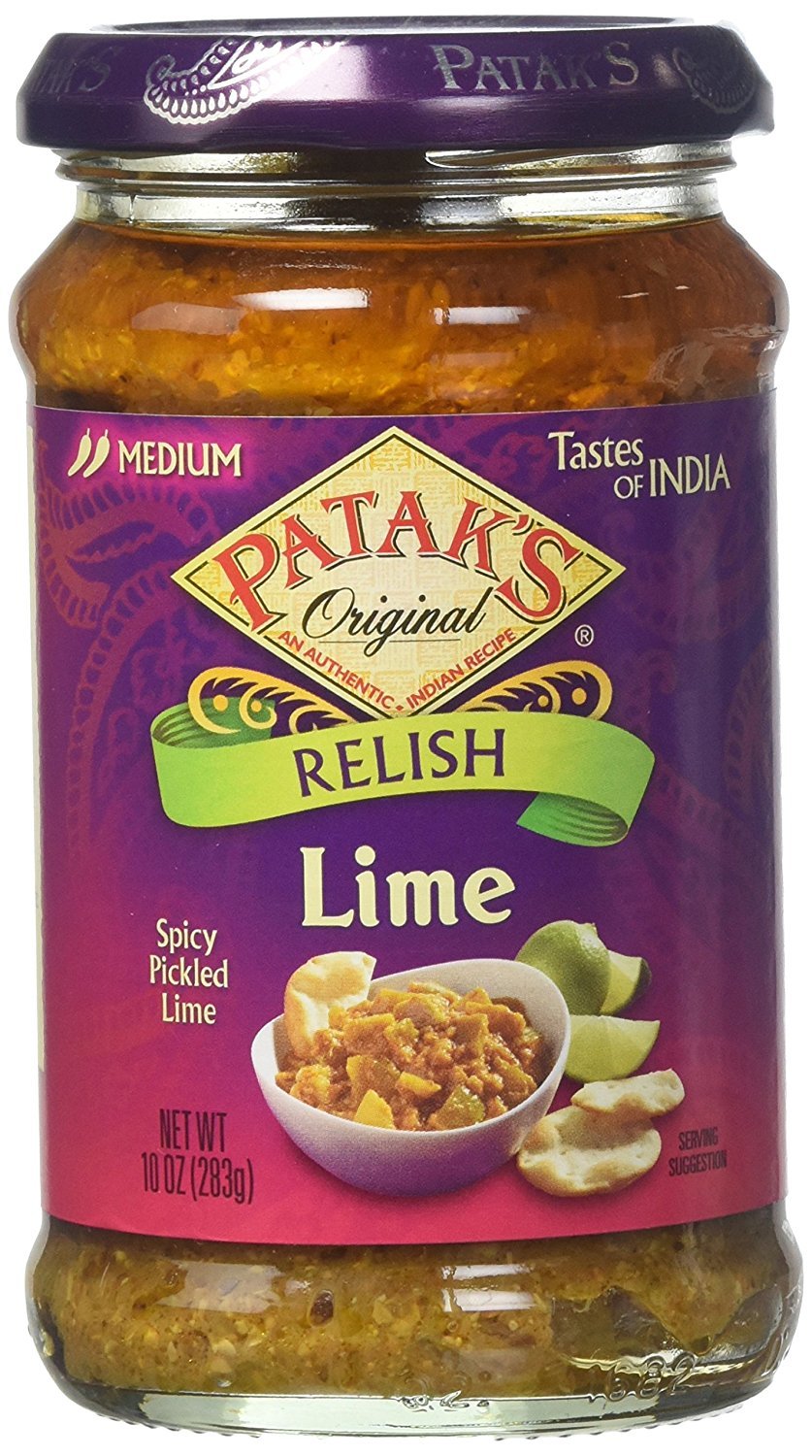 Pataks Hot Pickle, Lime, 10 Ounce