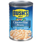 BUSH S BEST 15.5 oz Canned Cannellini Beans, Source of Plant Based Protein and Fiber, Low Fat, Gluten Free, (Pack of 12)