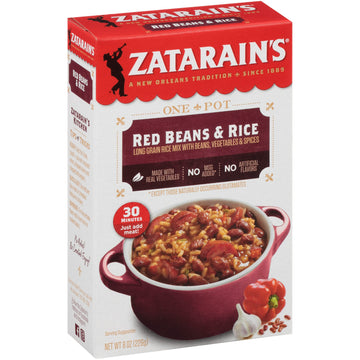 Zatarains Red Beans & Rice, 8 oz (Pack of 24)