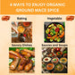 Spicy Organic Ground Mace - 100% Pure Usda Organic -Non-Gmo Mace Spice - 4 Oz