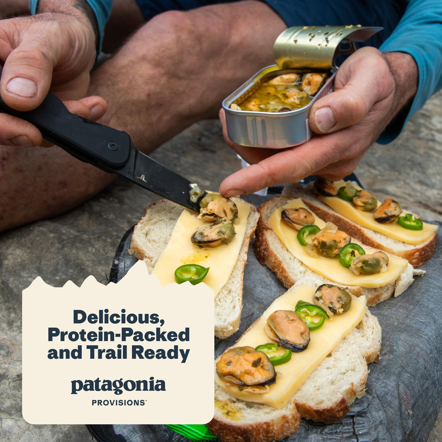 Patagonia Provisions Smoked Mussels in Olive Oil - 4.2 oz, Gluten Free, 18g Protein per Tin
