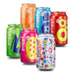 Poppi Sparkling Prebiotic Soda Beverage with Apple Cider Vinegar  Seltzer Water and Fruit Juice  New Obsessions Variety Pack  12 Fl Oz  Pack of 12  Packaging May Vary