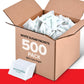 Stock Your Home Bulk Sugar Packets - 500 Count Individual Servings for Coffee & Tea, White