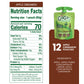 GoGo squeeZ Fruit on the Go  Apple Cinnamon  3.2 oz (Pack of 12)  Unsweetened Fruit Snacks for Kids  Gluten Free  Nut Free and Dairy Free  Recloseable Cap  BPA Free Pouches
