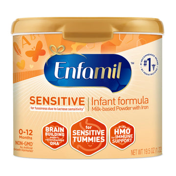 Enfamil Neuropro Sensitive Baby Formula, Brain And Immune Support With Dha, Iron & Prebiotics, Lactose Sensitivity Infant Formul
