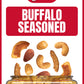 Fisher Spicy Buffalo Bulk Trail Mix, 31 Oz Jar; Buffalo Seasoned Sesame Sticks, Peanuts & Pretzels With Smoked Seasoned Almonds & Ranch Flavored Cashews; Hot Spicy Snack Mix, Snacks For Mature-Themeds